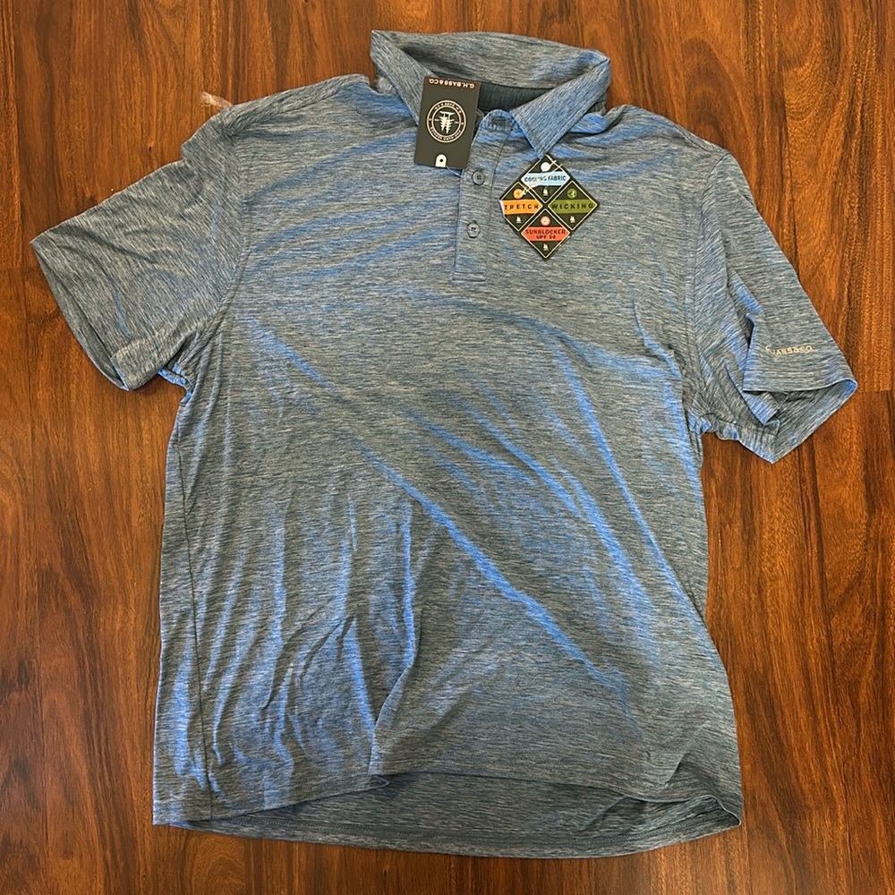Men’s polo shirt
Cooling fabric / moisture wicking